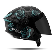Capacete Aberto Pro Tork New Liberty 3 Flowers Azul Brilhante - Segurança e Estilo para Você! - imagem 3