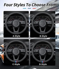Capa de Volante Couro Premium para Audi: Estilo, Conforto e Segurança Antiderrapante - imagem 4