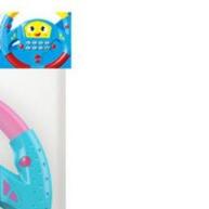Volante de Brinquedo Interativo Rosa com Som e Simulação - imagem 1