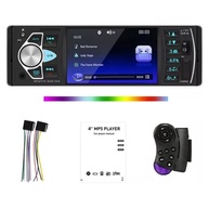 Som Automotivo FINYQBET: Tela HD 4.1", Bluetooth, Controle Volante e Subwoofer para Segurança e Entretenimento - imagem 1
