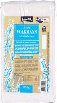 Farinha de Arroz Integral Longo Orgânico Biodinâmico Volkmann 850g - imagem 1