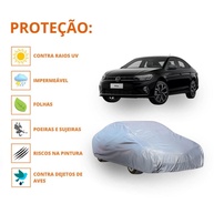 Capa Impermeável Premium para Volkswagen Virtus: Proteção Total Contra Chuva e Sol - imagem 4