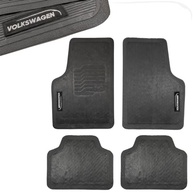 Jogo de Tapetes Automotivos Emborrachados Universal para Carros Volkswagen - 4 Peças Premium - imagem 2