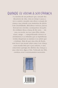 Quando Eu Voltar a Ser Criança: Redescubra a Infância com Janusz Korczak - imagem 3