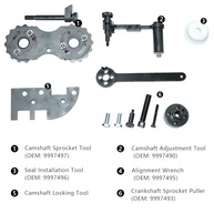 Kit Ferramentas Alinhamento Eixo de Cames Volvo 2.0T B4204 - Sincronização Correia Dentada - imagem 3