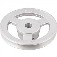 Polia de Alumínio 1 Canal Perfil A 150mm com Furo 3/4 Vonder - imagem 2