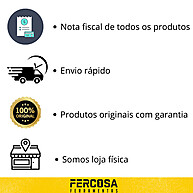 Óculos de Segurança Foxter Vermelho: Proteção Máxima para Trabalho e Indústria | Vonder - imagem 1