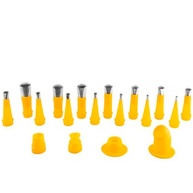 Bicos Inox para Silicone PU: Kit 18 Peças Vonder - imagem 2
