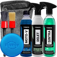 Kit Sintra Fast 500ml Vonixx Delet 500ml Vonixx Moto-V 500ml Vonixx e Acessórios Para Estética Automotiva Karbox - imagem 1