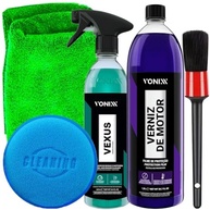 Kit Completo Vonixx Vexus: Verniz Motor 1,5L + Limpa Rodas 500ml e Acessórios Karbox - imagem 2