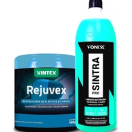 Kit Essencial Vonixx: Limpador Sintra Pro 1.5L e Rejuvex 400g para Plásticos Impecáveis - imagem 1