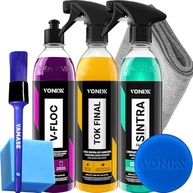 Kit Completo Vonixx: Shampoo V-Floc pH Neutro, Sintra Fast e Tok Final para Brilho e Proteção Automotiva - imagem 2