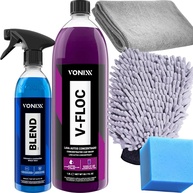 Kit Completo Vonixx: Cera Blend Spray Carnaúba + Shampoo V-Floc 1,5L para Brilho e Limpeza Profissional - imagem 1
