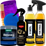 Kit Completo Vonixx: Desengraxante, Shampoo, Cera e Mais para Detalhamento Automotivo - imagem 1