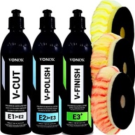 Kit Polimento Automotivo Vonixx VHP + Boinas Lã 3,5" - Solução Completa para Acabamento Profissional - imagem 2
