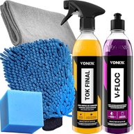 Kit Completo Vonixx: V-Floc Shampoo Neutro + Cera Tok Final para Brilho e Proteção Automotiva - imagem 2
