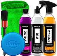 Kit Completo Vonixx: Carnaúba Tok Final, V10 Polidor, V-Floc Shampoo + Acessórios - imagem 2