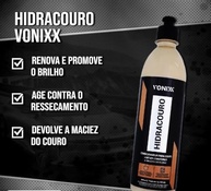 Kit Completo Vonixx: Limpa Couro Higicouro, Hidratante Hidracouro + Acessórios Karbox - imagem 3