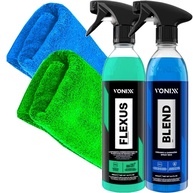 Kit Essencial Vonixx: Blend Spray 500ml, Flexus 500ml e Acessórios Karbox para Detalhamento Automotivo - imagem 1