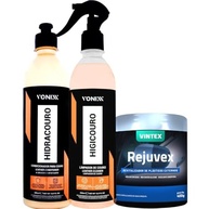 Kit Completo Vonixx: Hidracouro, Higicouro e Rejuvex para Cuidado Profissional do Couro - imagem 2