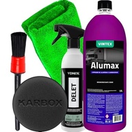 Kit Completo Vonixx Alumax 1.5L + Delet 500ml: Limpeza Profunda para Borrachas e Pneus - imagem 2