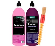 Kit Essencial Vonixx: Limpa Alumínio Alumax 1,5L + Removex Motor 1,5L + Pincel Detalhamento - imagem 2