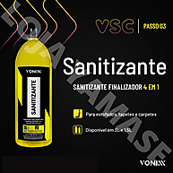 Bactran Limpador Bactericida Estofados + Sanitizante Vonixx - imagem 2
