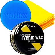 Vonixx Carnaúba Hybrid 120g + Toalha Microfibra 40x40cm: Brilho e Proteção Duradouros - imagem 1