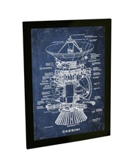 Quadros Decorativos Naves Espaciais Voyager, Apollo, Cassini e N1 - Astronomia para Decoração de Quarto e Sala - imagem 3
