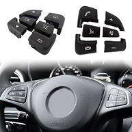 Botão de Volante para Mercedes Benz Classe C & GLC (2014-2019) - Controle de Áudio e Voz (Esquerdo, Preto) - imagem 2
