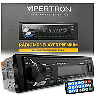 Rádio Automotivo Bluetooth Vipertron: Som e Voz! - imagem 2