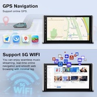 Central Multimídia Android 13 Vratzn 10.1" para Toyota RAV4 2019-2022: CarPlay Sem Fio, GPS e Câmera de Ré - imagem 5