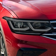 Película Protetora para Farol do VW Tiguan Facelift 2020-2021 - TPU Transparente Fumê Preto - imagem 2