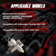 Bomba de Combustível Alta Pressão 03H127025C para Audi Q7 V6 3.6L e VW Touareg | Substituição HPP0013 - imagem 3