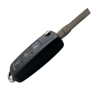 Capa Chave Canivete 3 Botões VW Gol, Fox, Golf, Up, Jetta, Voyage G6 - Preta - imagem 3