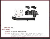 Kit Cavalete Distribuição Água Completo VW Gol G5/G6 e Fox 7032 - Peças Essenciais - imagem 4