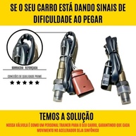 Kit Sonda Lambda Pré e Pós Injeção Eletrônica VW Fox, Gol, Polo, Saveiro, Voyage - 030906262R - imagem 3