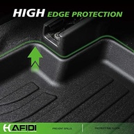Tapetes HAFIDI para VW Tiguan 2018-2024: Proteção Total All-Weather em TPE Premium - imagem 5