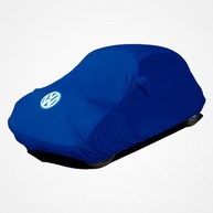 Capa Protetora Azul Helanca Lycra para VW Fusca Itamar (1200 a 1600) - Proteção Premium - imagem 3