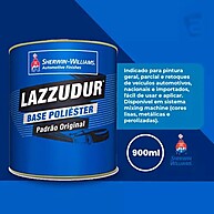 Tinta Poliéster Branco Geada Lazzudur: Qualidade VW - imagem 2