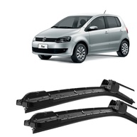 Par Palhetas Limpador Para-brisa Silicone VW Fox 2003-2009 - Limpeza Perfeita e Duradoura - imagem 1