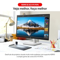 Monitor LG UltraFine™ - Tela IPS UHD 4K 27", HDR10, DCI-P3 90%, Dynamic Action Sync – 27US500-W. - imagem 4