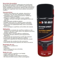 SILICONE SPRAY W-MAX 300ML/200G - imagem 4