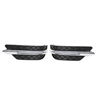 Kit 2 Molduras DRL para Farol de Neblina Mercedes Classe C W204 (2011-2013) - Design Dourado Luminação - imagem 3