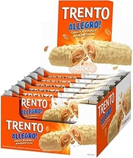 TRENTO Display - WAFER TRENTO ALLEGRO! CHOCOLATE BRANCO C/AMENDOIM 35g - 16 unidades - imagem 2