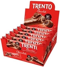 TRENTO Display - WAFER TRENTO CHOCOLATE 32g - 16 unidades - imagem 1