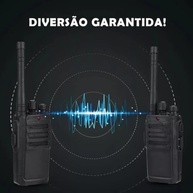 Kit Walkie Talkie Infantil 2 Rádios Comunicadores - Diversão e Aventura com Lanterna! - imagem 5