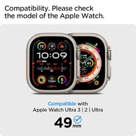 Spigen Rugged Armor Pro Projetado para Apple Watch Ultra 2/Apple Watch Ultra Capa com Pulseira Capa TPU Protetora Resistente para Apple Watch Ultra 49mm - imagem 4