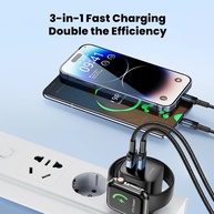 Toocki 20W: Carregador 3x1 Turbo para iPhone, Apple Watch e USB-C - imagem 3