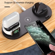 Carregador Sem Fio 6 em 1: iPhone, Apple Watch e Mais! - imagem 4